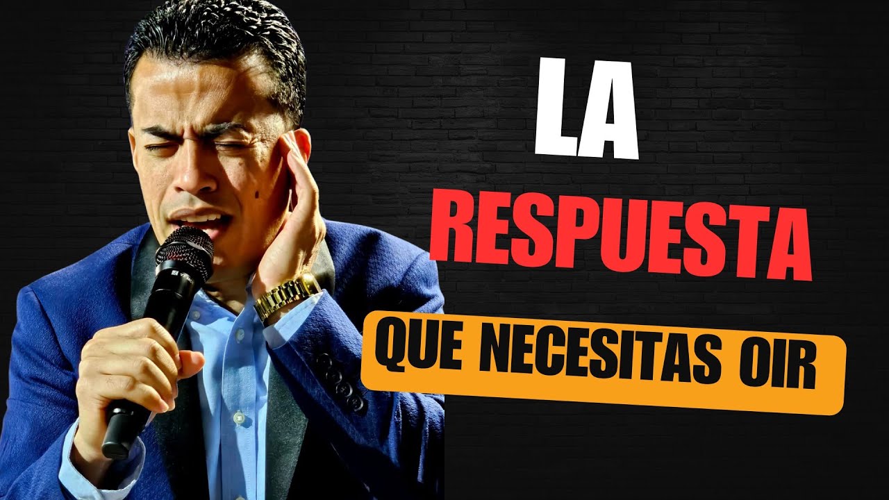 LA RESPUESTA QUE NECESITAS OÍR  -  PASTOR EDDIE RIVERA CANDELITA