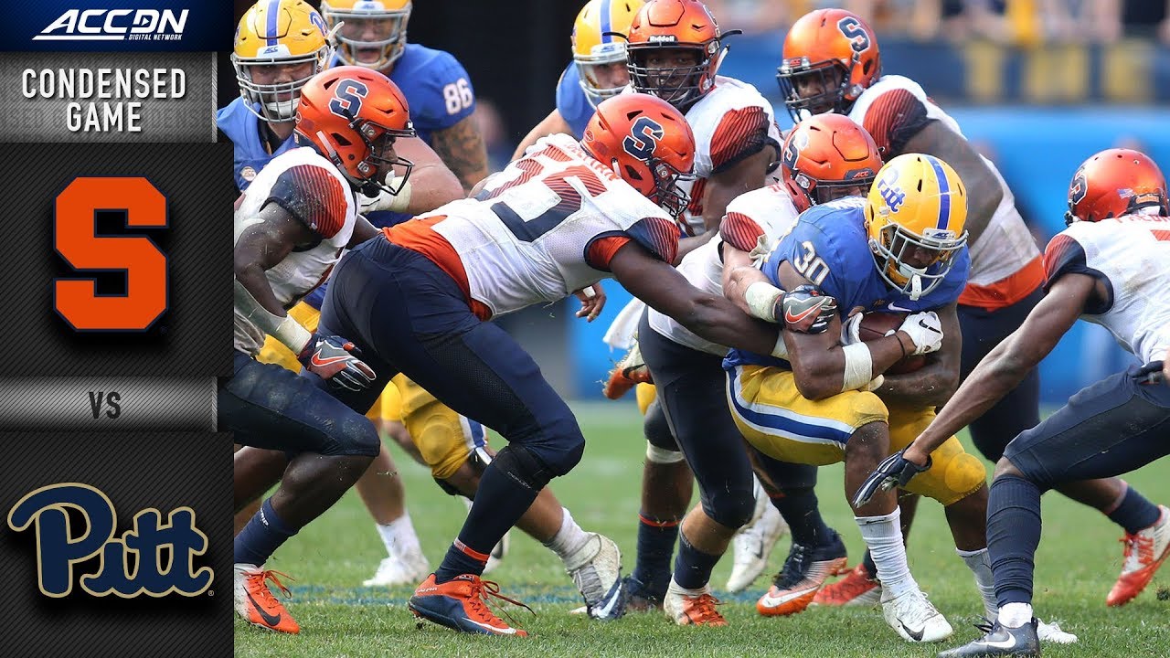 Syracuse vs. Pittsburgh Condensed Game | 2018 ACC Football