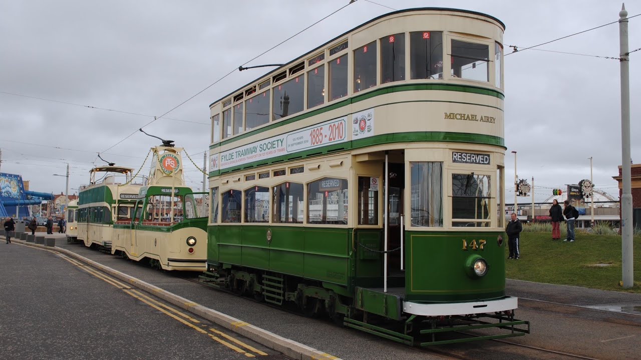 Blackpool Heritage Trams - 125th Anniversary 2010