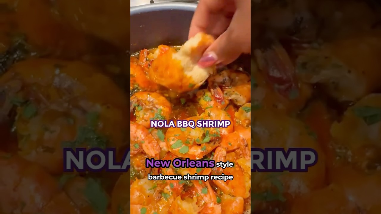 The BEST NOLA BBQ Shrimp You&rsquo;ll Ever Taste 🔥