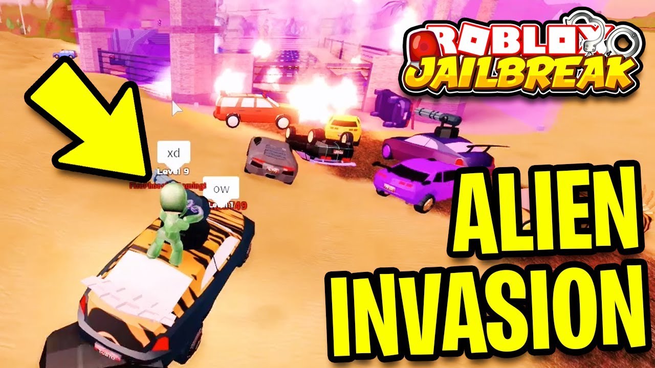 NEW Jailbreak ALIEN INVASION GAME MODE | Roblox Jailbreak New Update