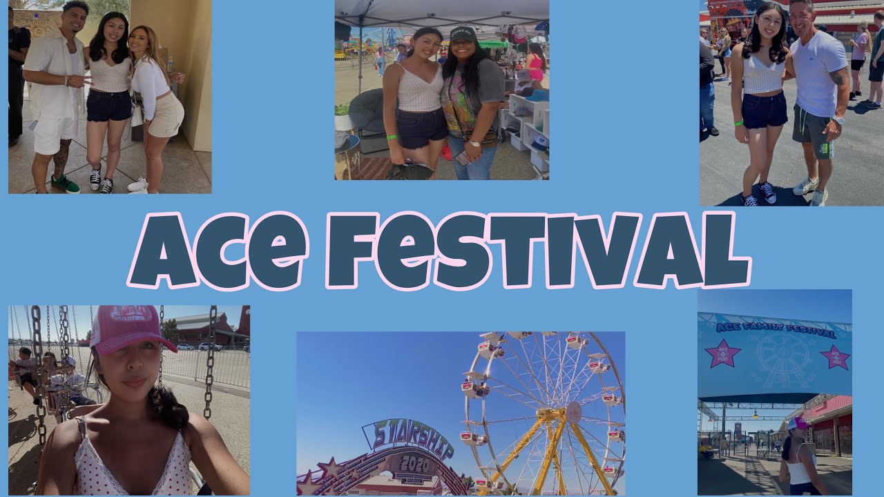 Come with me to the Ace festival 🎡