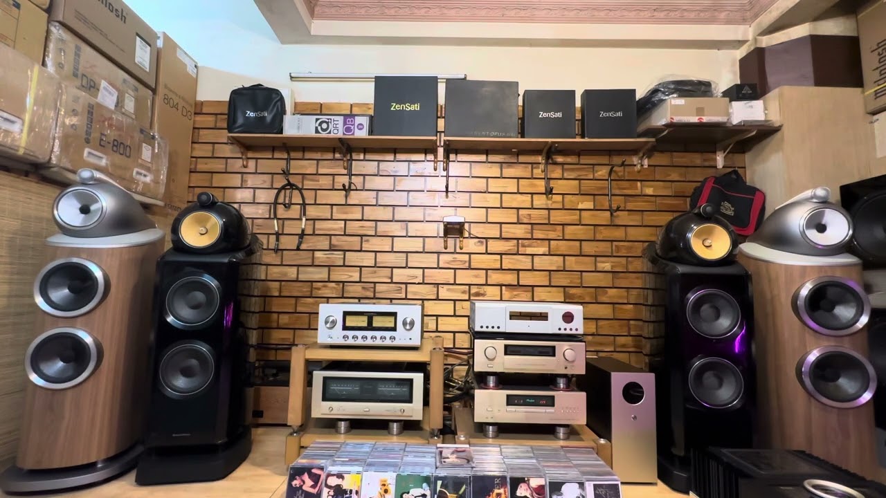 Test LUXMAN 590 AX MK 2 - B&W 802 D2 ( shop chuong audio) LH 0938870031 - hotel California