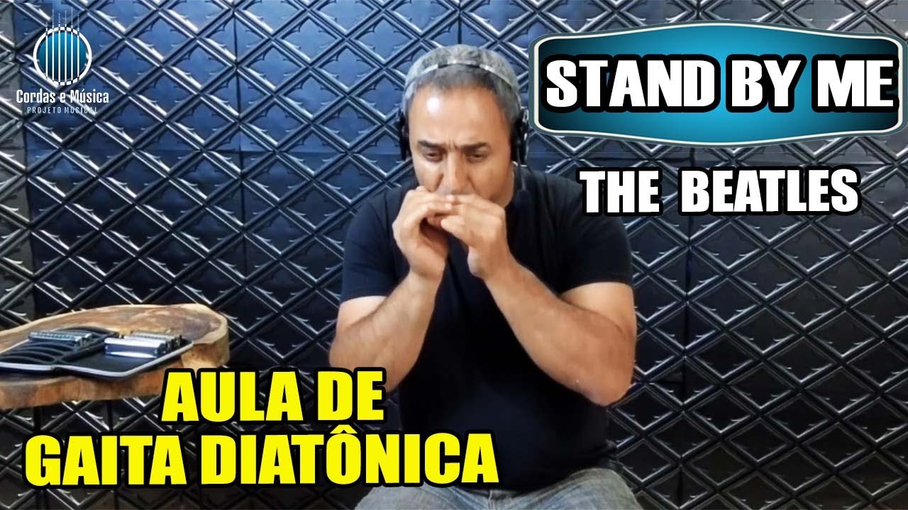 STAND BY ME - The Beatles - Aula de GAITA DIATÔNICA