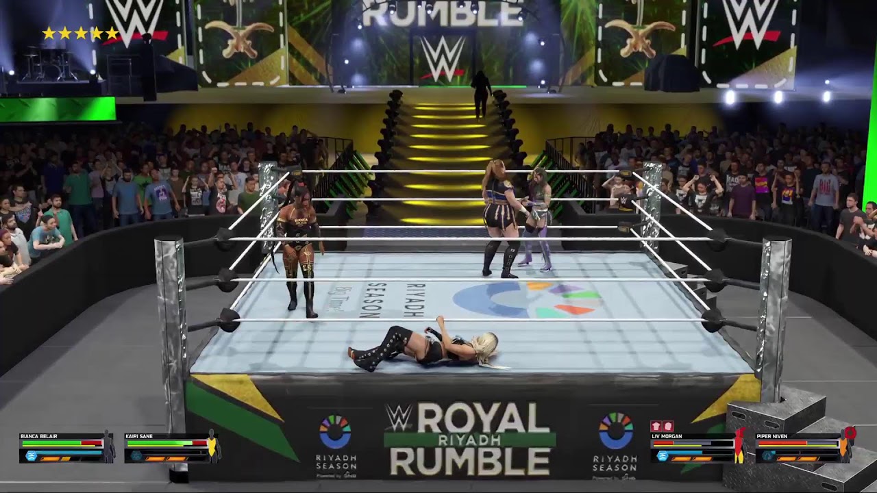 WWE Royal Rumble Match Simulation Livestream