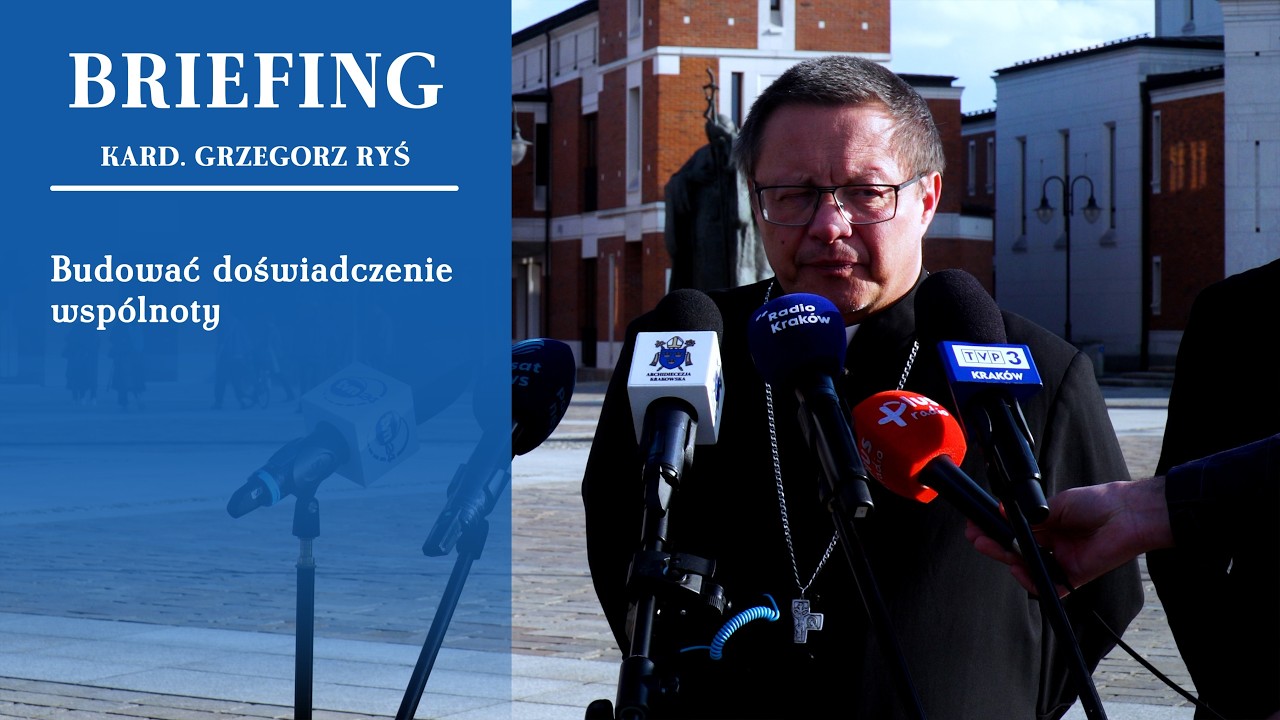 Kard. Grzegorz Ryś w czasie briefingu przed Synodem: Budować doświadczenie wspólnoty