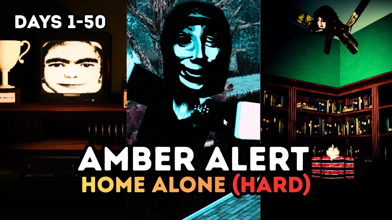 Roblox Amber Alert - Home Alone [FULL WALKTHROUGH]