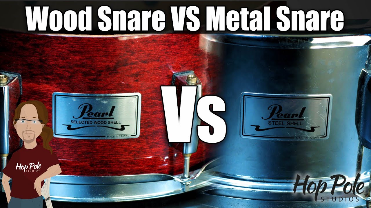 Wood Snare Vs Metal Snare - which one sounds better?