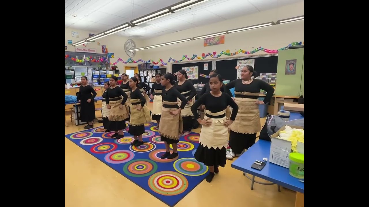 Kulia Halai Samoan dance number at school Jan 2026