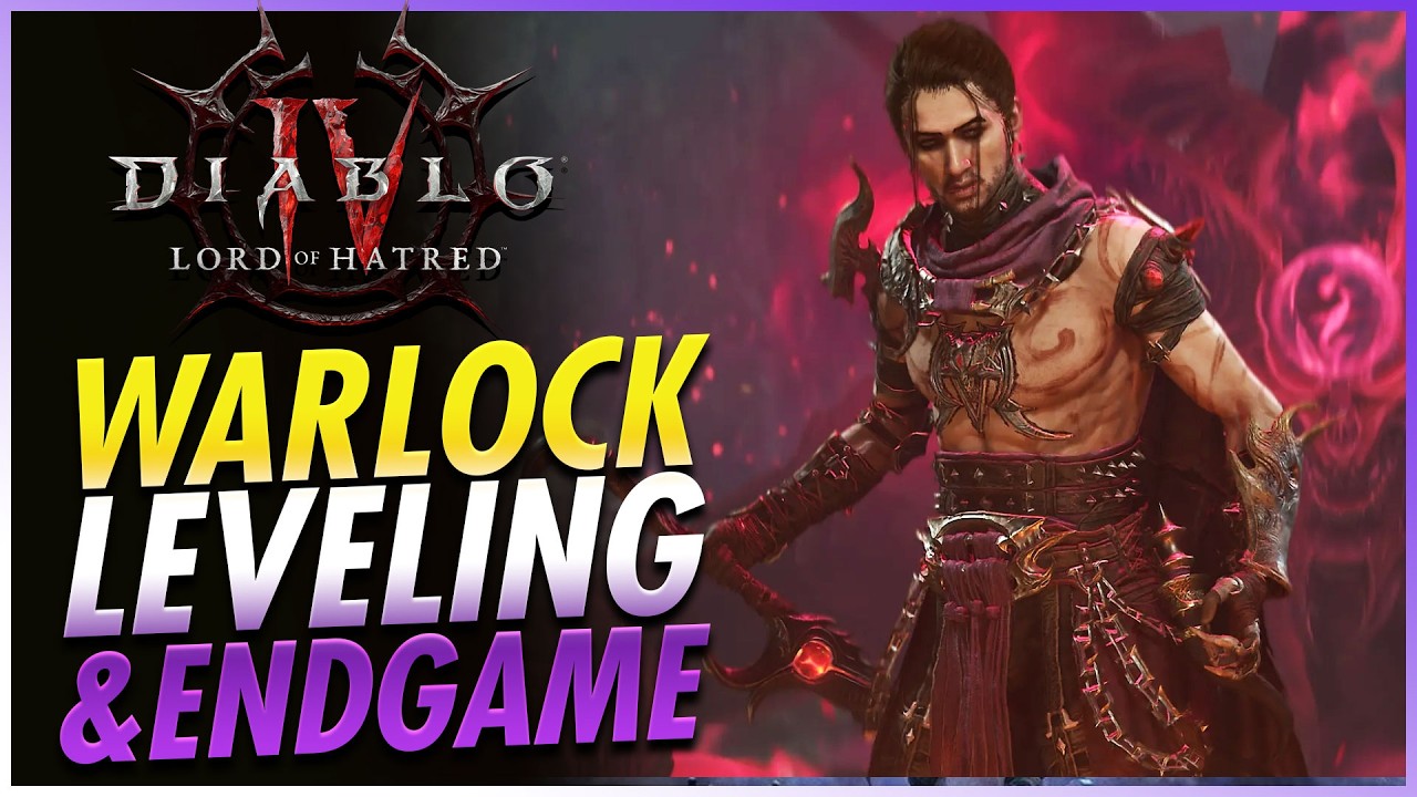 INSANE Best Warlock Leveling & Endgame Build Guide - Diablo 4 Season 13 Lord of Hatred