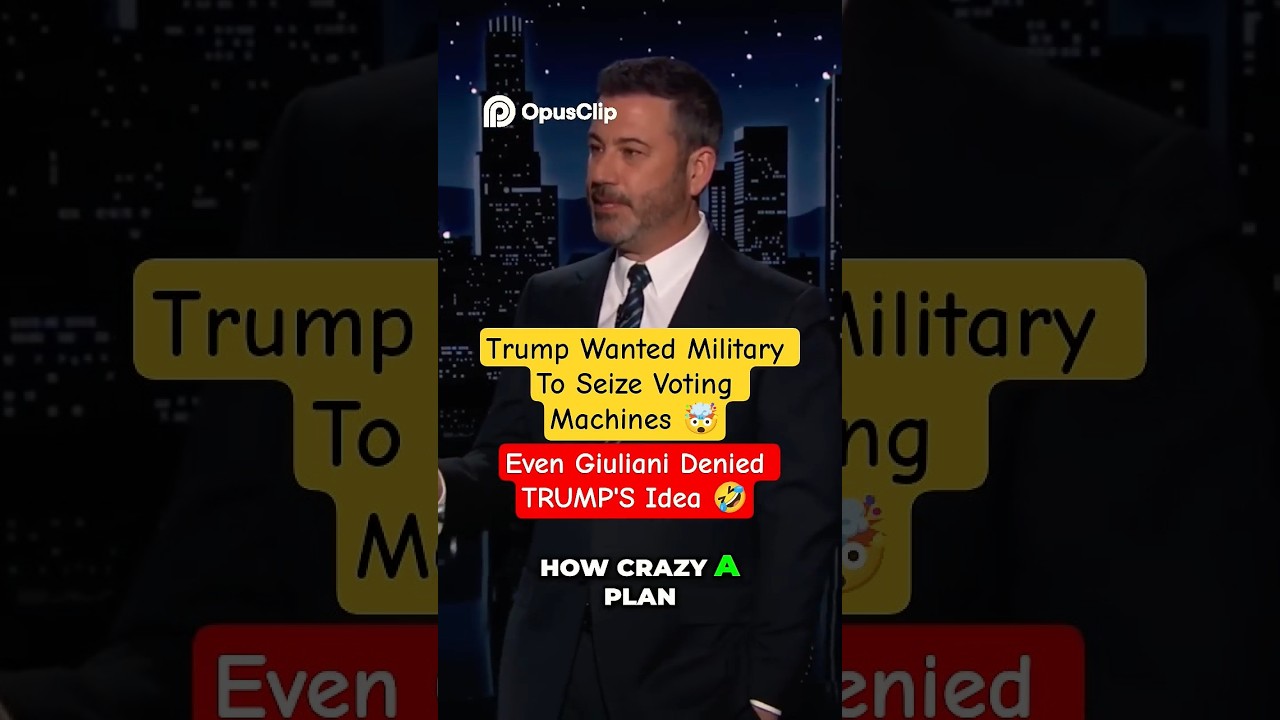 Yet Trump Claims That Elections were Rigged 🤐#kimmel #trump #rudygiuliani #uspolitics #trumpnews#usa