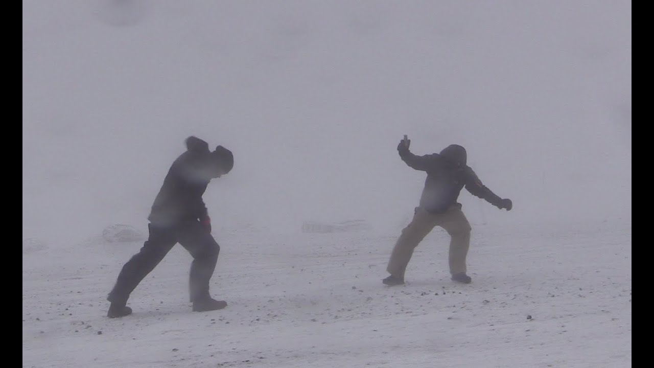 Orkan auf dem Brocken - 12.12.2014