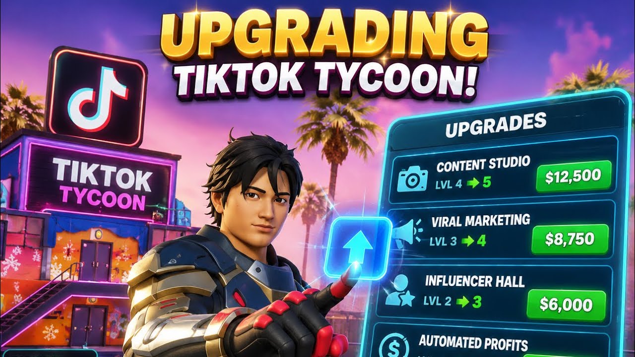 Tiktoker tycoon Fortnite