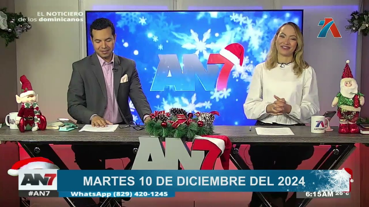 AN7 Amanecer: Programa del martes 10 de diciembre del 2024