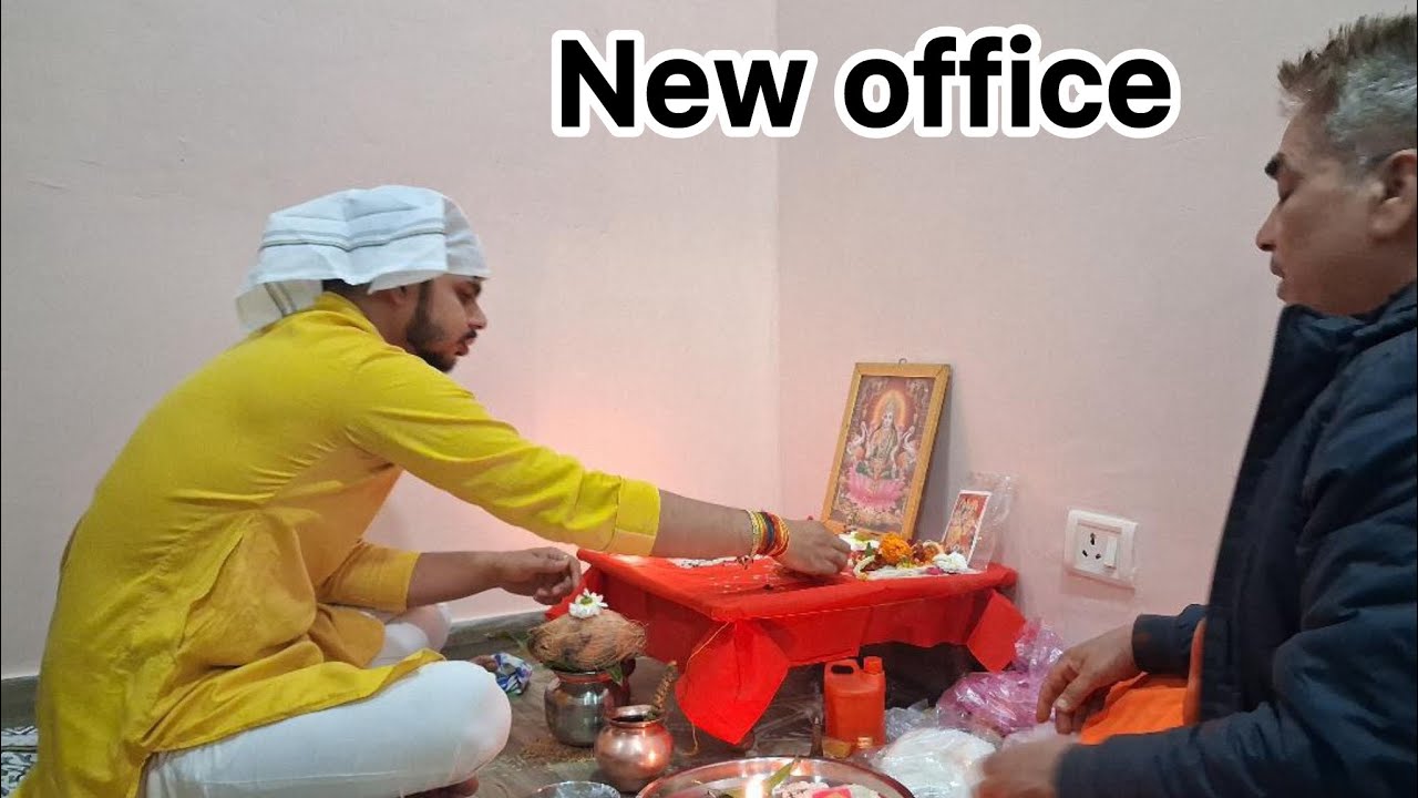 🥹 Dream Come True! New Office Pooja Ceremony 🙏