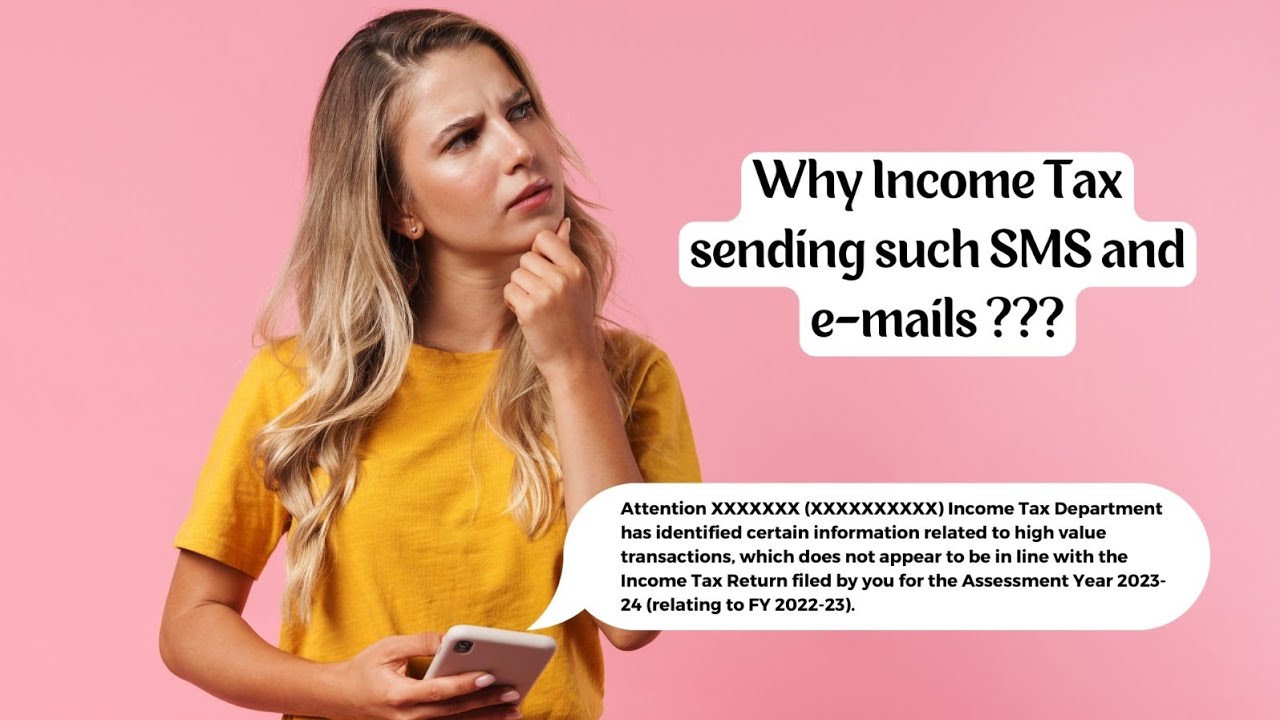 #Why income tax sending such sms & email id 📩 ? 😲