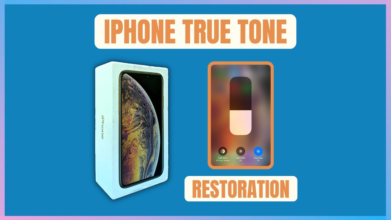 Restore iPhone True Tone with/without Original LCD | Qianli iCopy Plus | Repairment