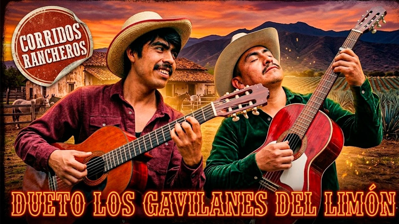 Para Amanecerse en el Rancho 🌵 Dueto Los Gavilanes del Limón: Solo Éxitos y Corridos Viejitos