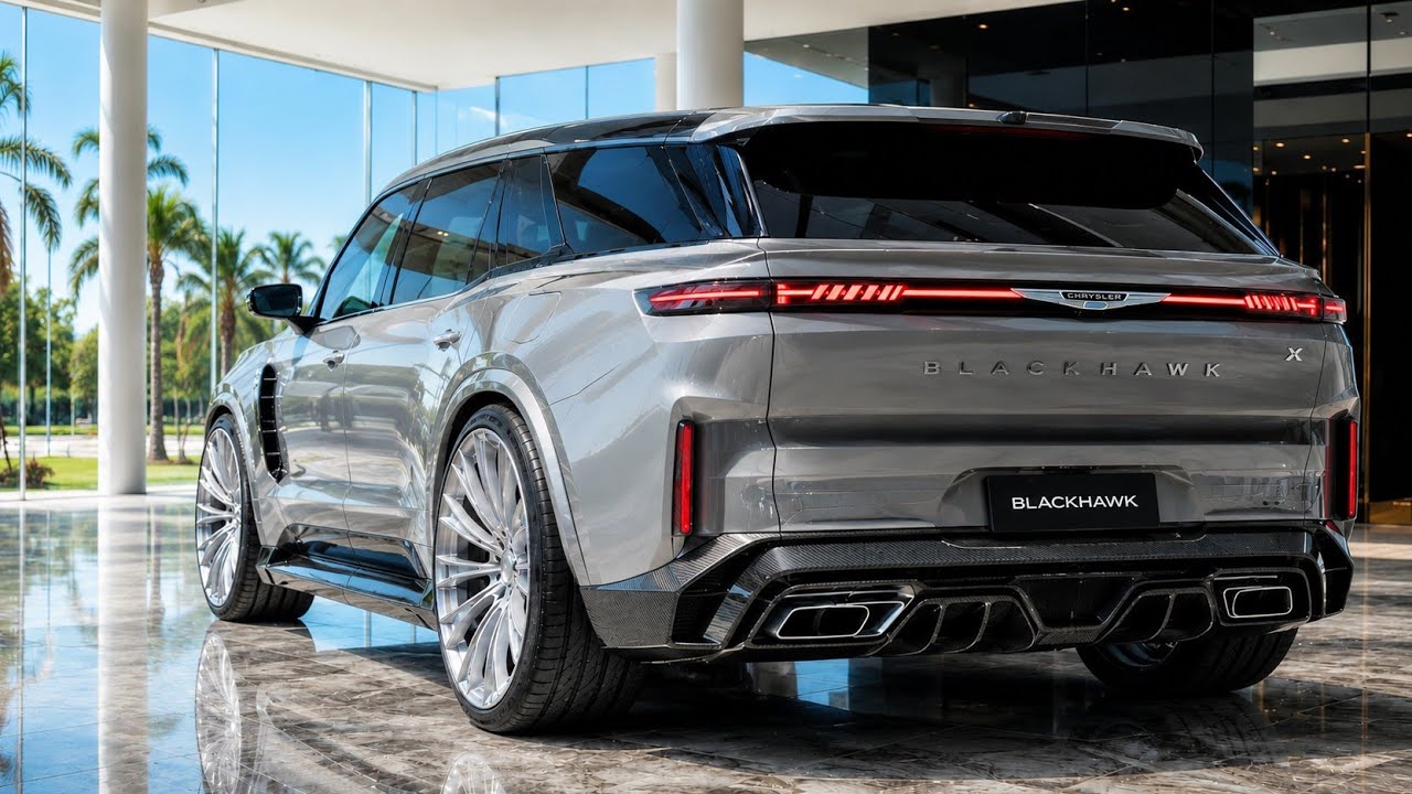 2027 Chrysler Blackhawk X SUV | First Look, Features, Price & Luxury Interior | Drive Analyst