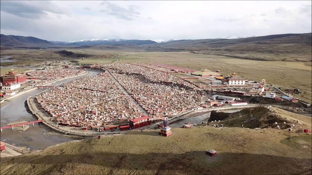 ཡ་ཆེན་སྒར་ Yarchen Gar from Mavic Pro