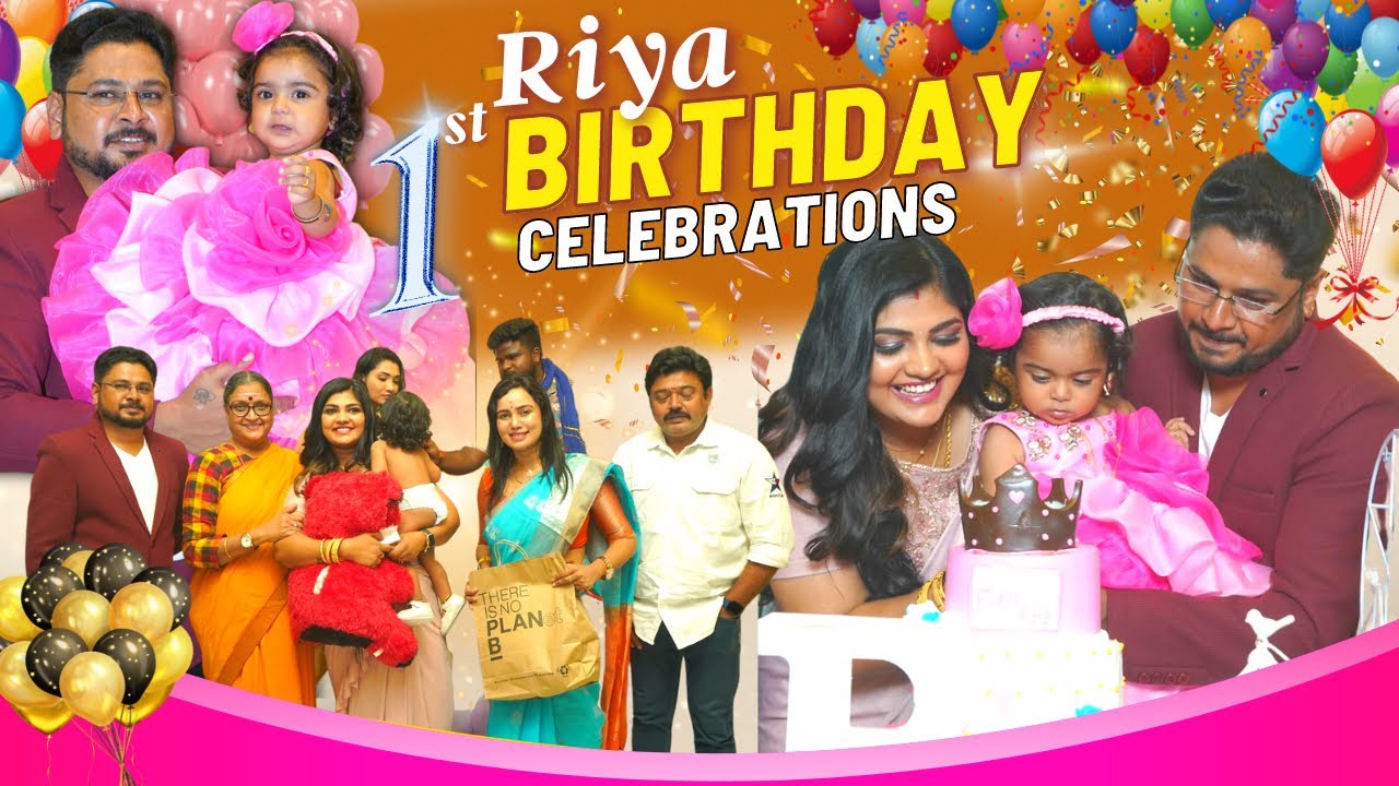 RIYA BABY FIRST BIRTHDAY CELEBRATION 🎂 ..* MOST EXPECT VIDEO*