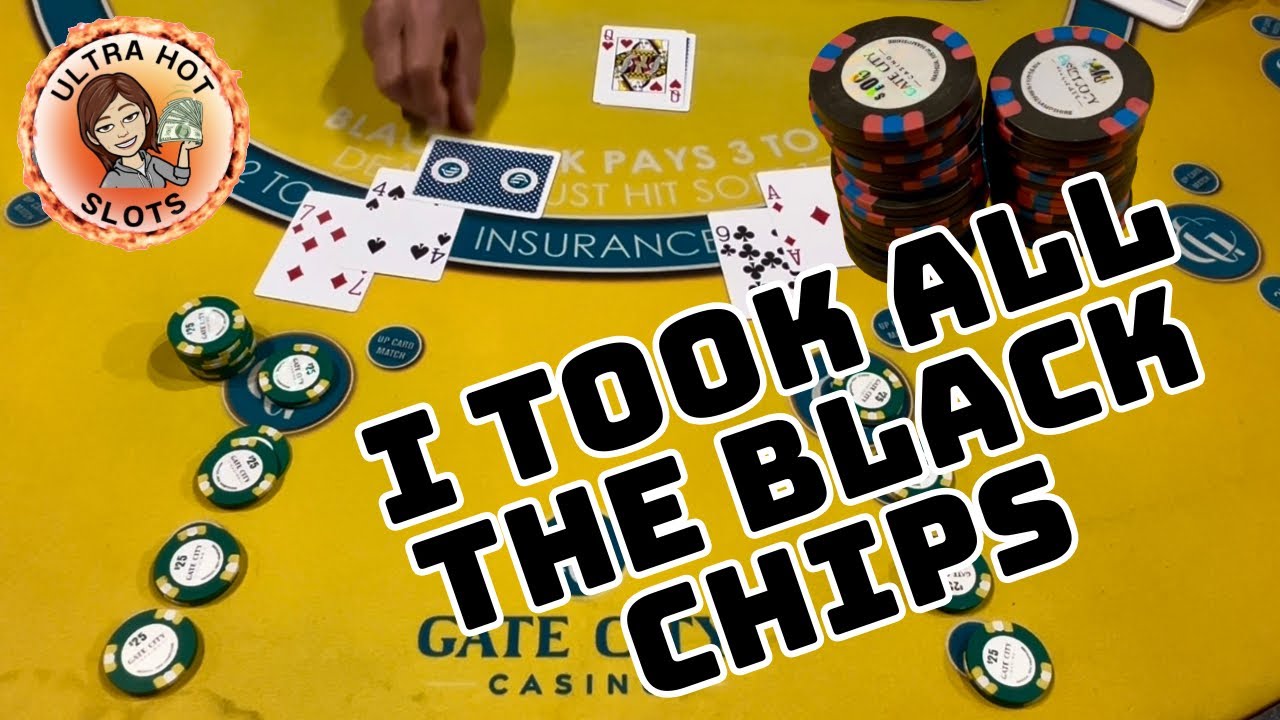 Winning So Much On Blackjack They Ran Out Of Chips!