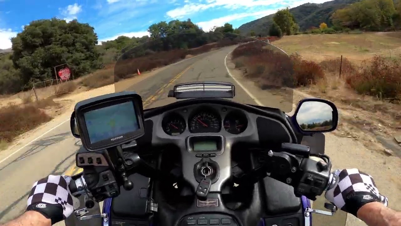 Honda Goldwing Ride before the storm