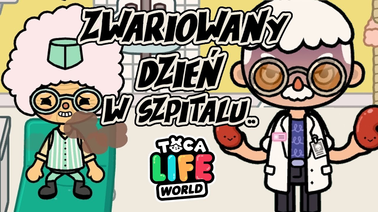 TOCA BOCA ⚕️ Śmieszny dzień w szpitalu 🤕 historyjki #tocaboca #bajolanki