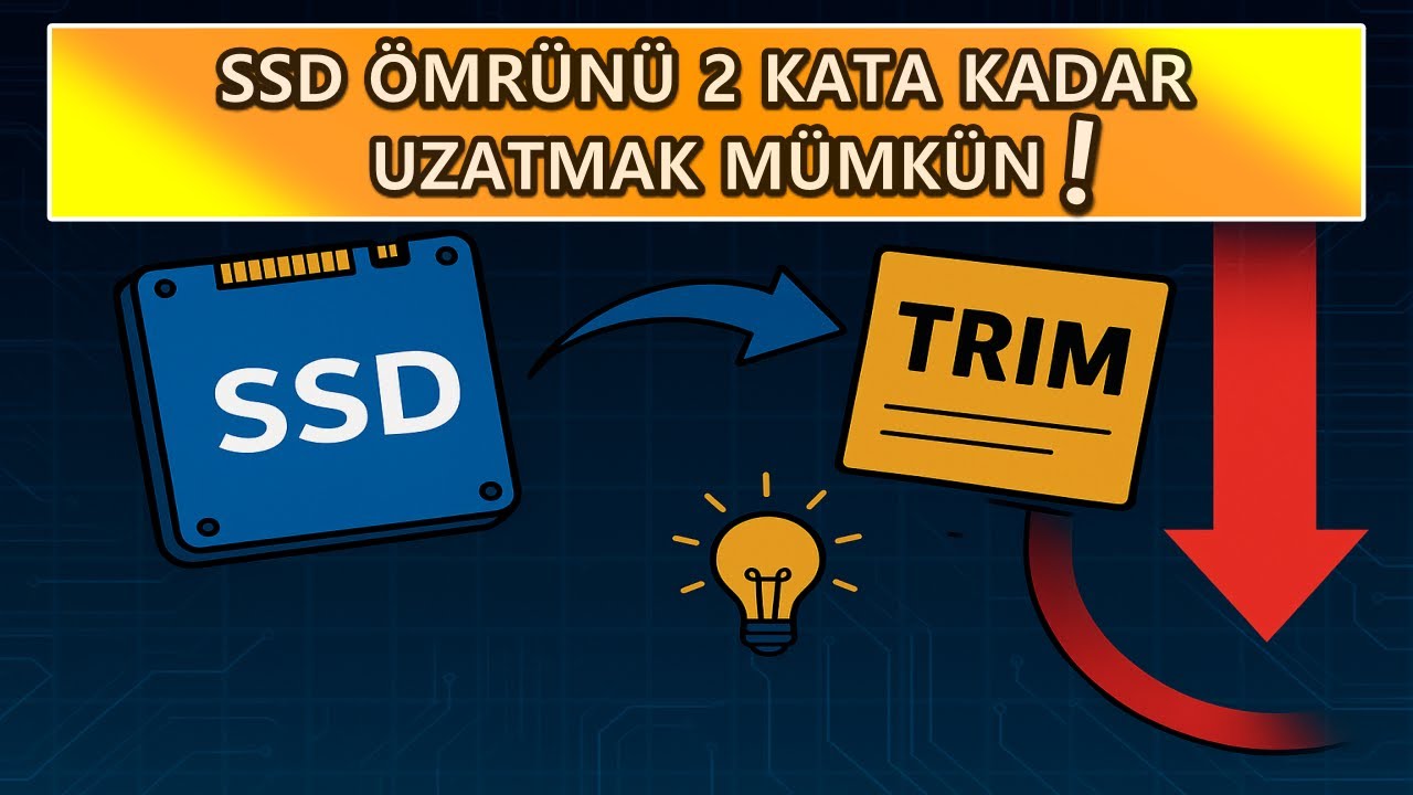 SSD Performansını Artır!  SSD TRIM Ayarını Bu Şekilde Aç!