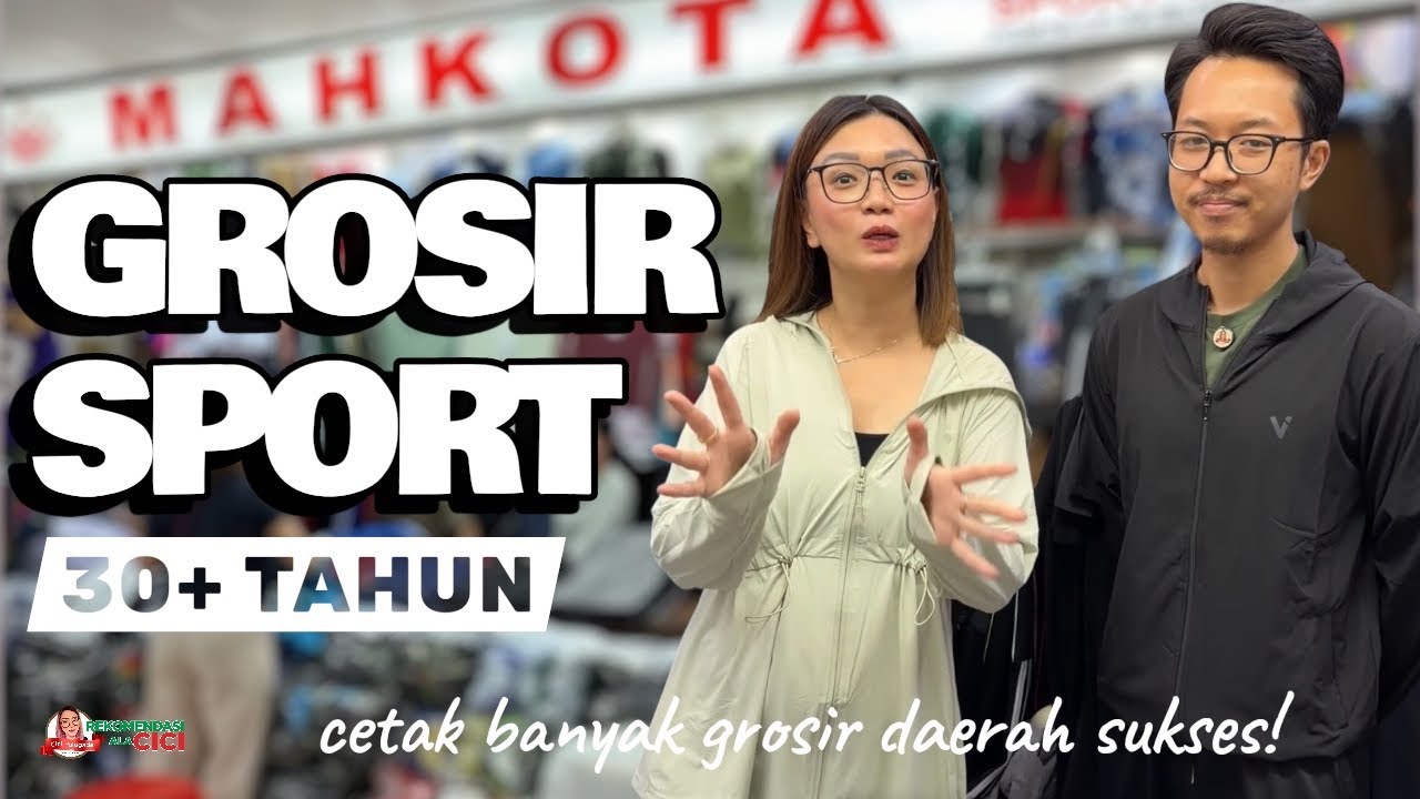 30 TAHUN MEMENUHI SEGALA KEPERLUAN GROSIR SPORT KAMU! KEBAYANG YAH PASTI CUAN PRODUKNYA! 😘