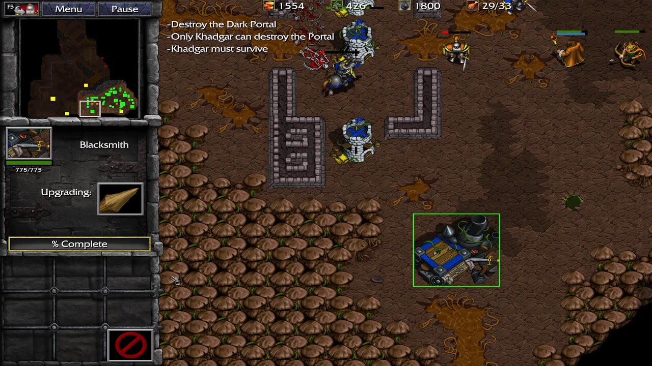 WarCraft II - Live