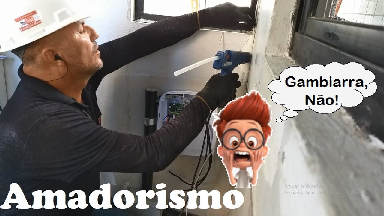 Franklyn Maia em Será que faço gambiarra na instalação