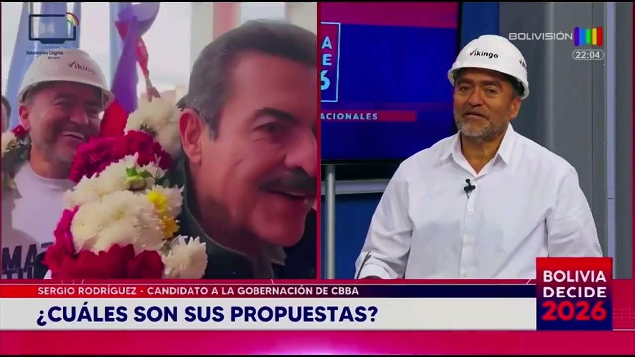 Hoy conoceremos a Sergio Rodríguez, candidato a la Gobernación de Cochabamba.