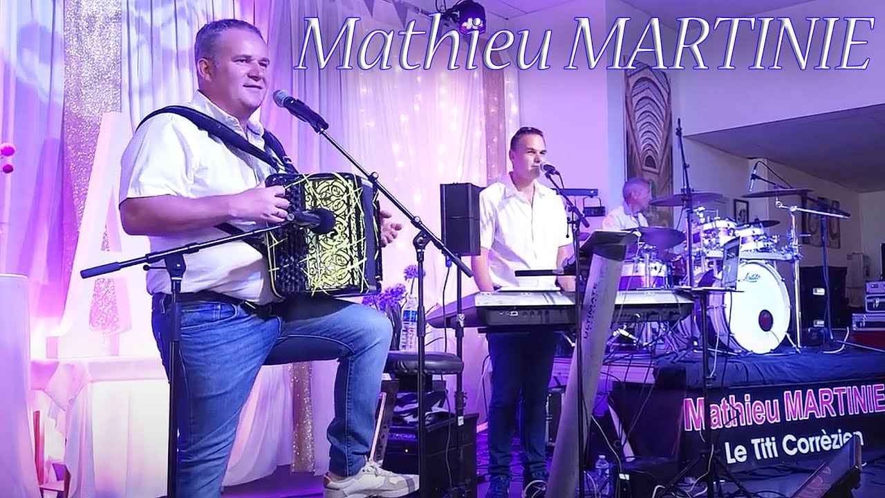 orchestre MATHIEU MARTINIE le titi corrèzien à Courpière 09/2024