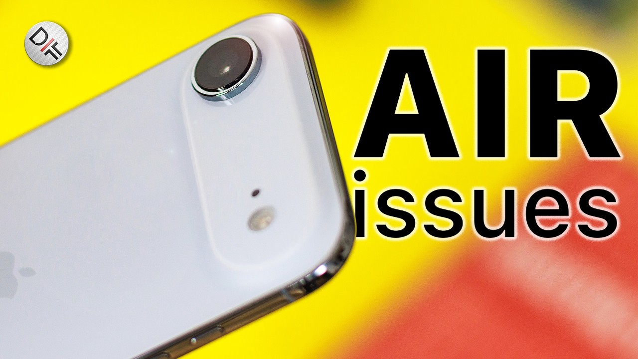 iPhone Air — 3 самые большие ошибки, допущенные Apple!
