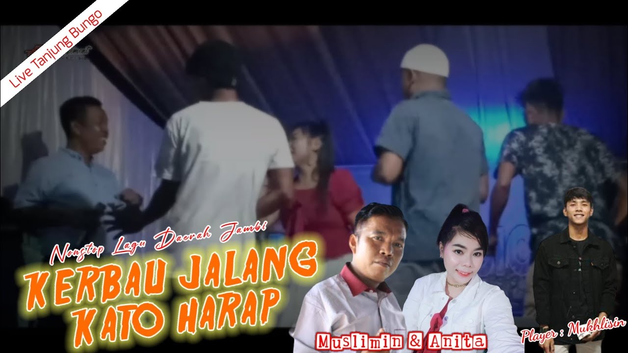 KERBAU JALANG, KATO HARAP - Muslimin ft Anita || Nonstop Lagu Daerah Jambi, Player Mukhlisin