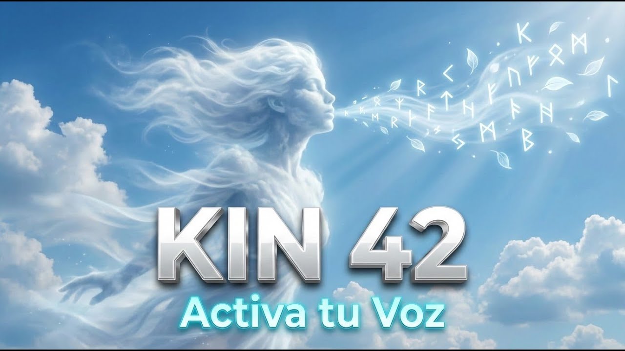 ¡Escucha y Expresa tu Verdad! 🌬️ KIN 42: Viento Eléctrico Blanco | Mantra y Música