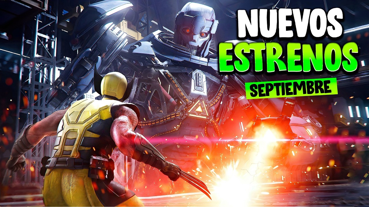 TOP 10 NUEVOS JUEGOS que llegar&aacute;n en SEPTIEMBRE 2026 ✅