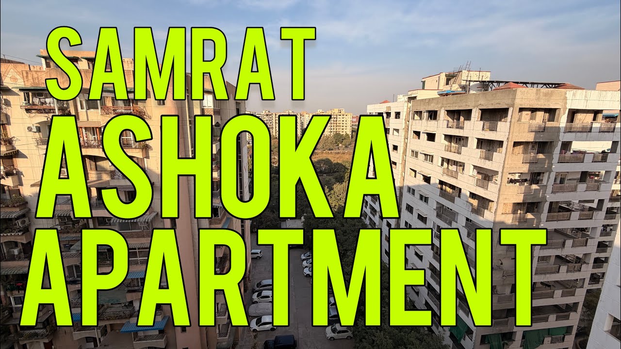 Society Park Facing | 3 Bhk 3 Bath ✅  (Newly Furnished) | Samrat Ashoka Apartment | Dwarka, Sec-18.
