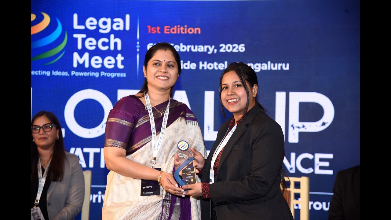 Legal Tech & IP Insights by Manjusha Murthy at Legal Tech Meet 2026 Bengaluru