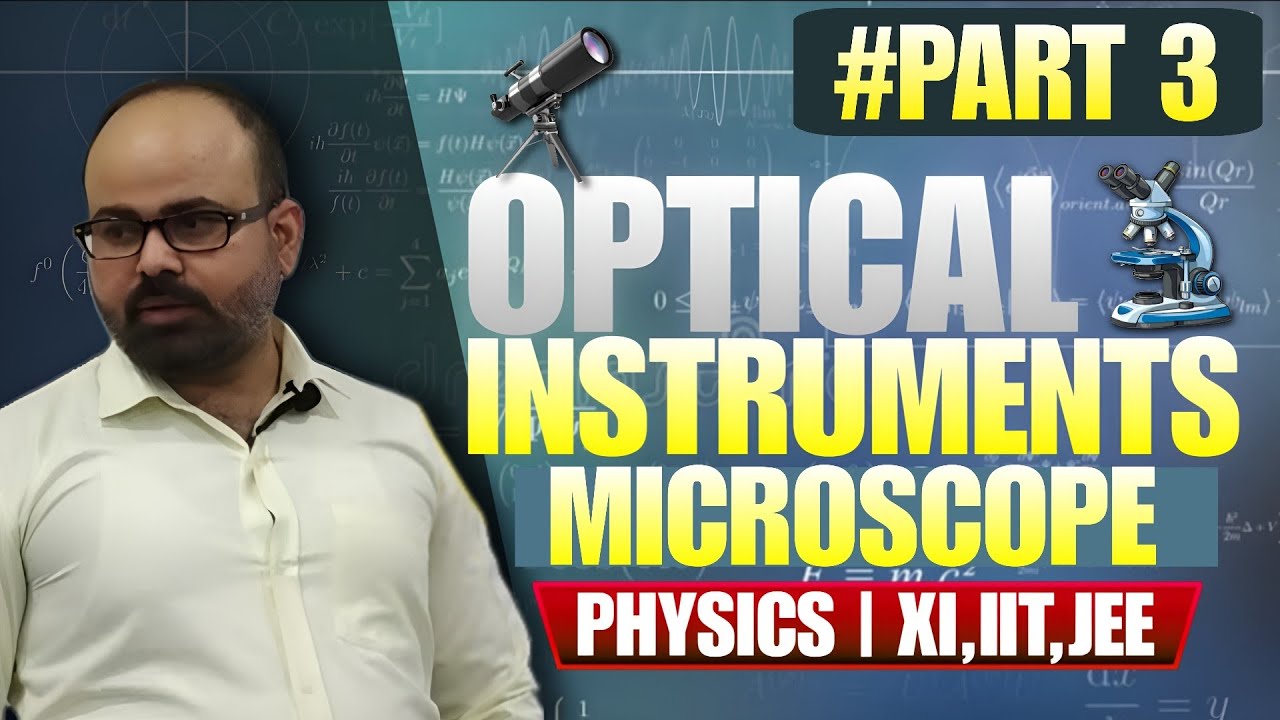 SIMPLE MICROSCOPE | Optical instrument || IF IMAGE IS FORM AT INFINITY PART 3 