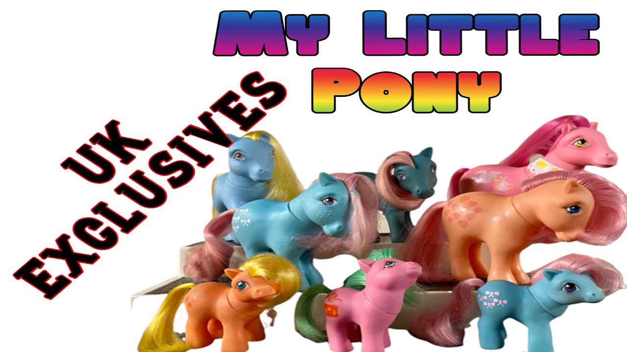 My Little Pony UK/Euro Exclusives G1 Nirvana Twins Baby Mama MLP Rare