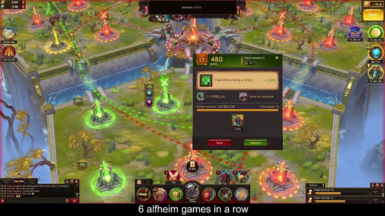 Vikings War Of Clans | Monster Of Alfheim Run