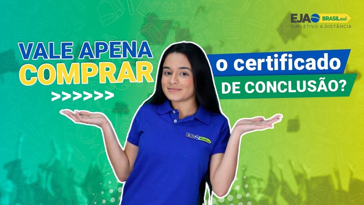 COMPRAR o CERTIFICADO do ensino médio, vale a pena?