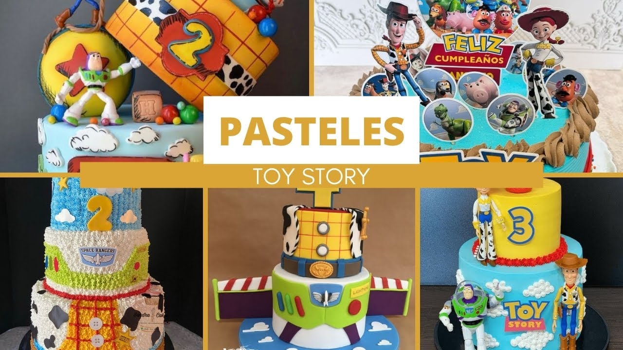 🤠🎂 Ideas de Pasteles de Toy Story Diseños Divertidos para tu Fiesta Infantil