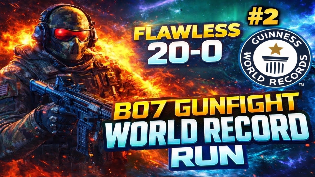 WORLD RECORD GUNFIGHT ATTEMPT #2 (CALL OF DUTY BLACK OPS 7)