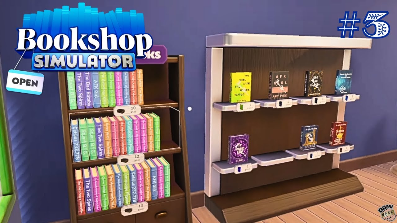 Gebrauchte Bücher und verborgene Schätze 📚 #3 | Bookshop Simulator | Live Let's Play