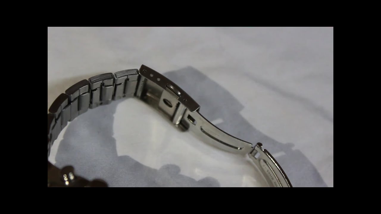 Как легко отрегулировать ремешок для часов Seiko (записано с помощью зеркальной камеры)