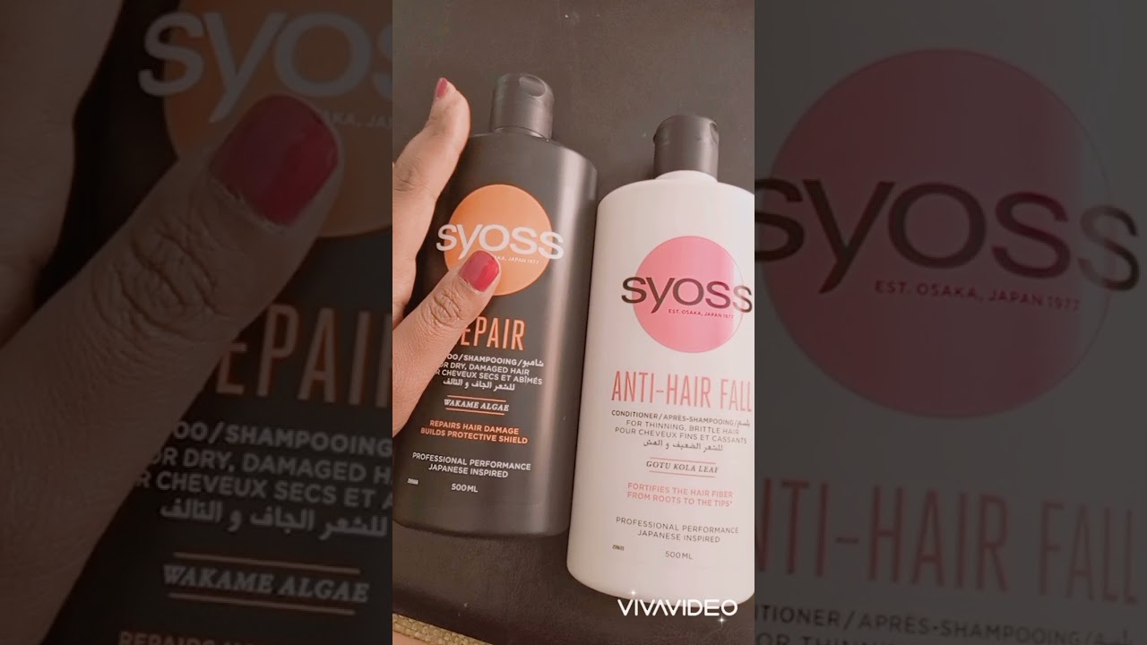 #احسن_شامبو  وبلسم للشعر التالف والمتظرر بثمن مناسب #سيوس #syoss