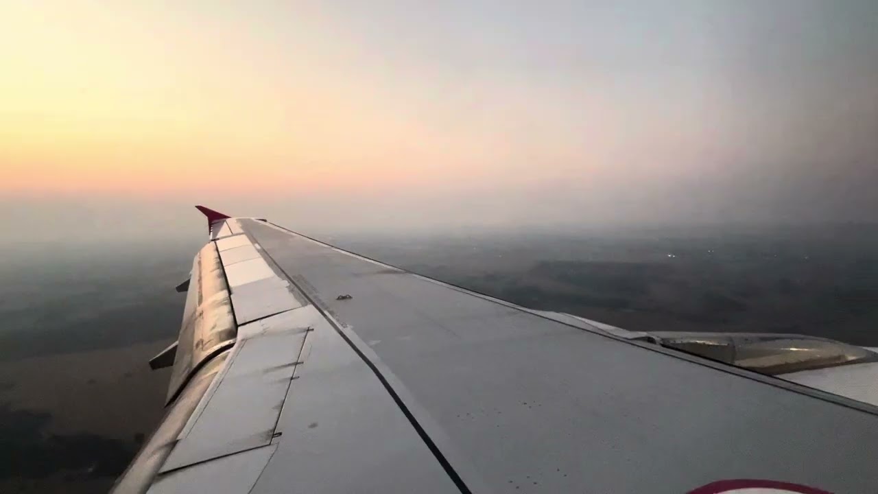 Aterrissagem em São José do Rio Preto com Airbus LATAM.